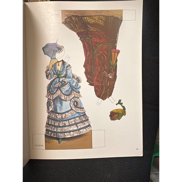 Victorian Fashion Paper Dolls From Harpers Bazar 1867-1898 By Theodore Menten - Picture 4 of 6